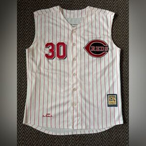 Ken Griffey Jr Cincinnati Reds Majestic Large sleeveless jersey MLB
